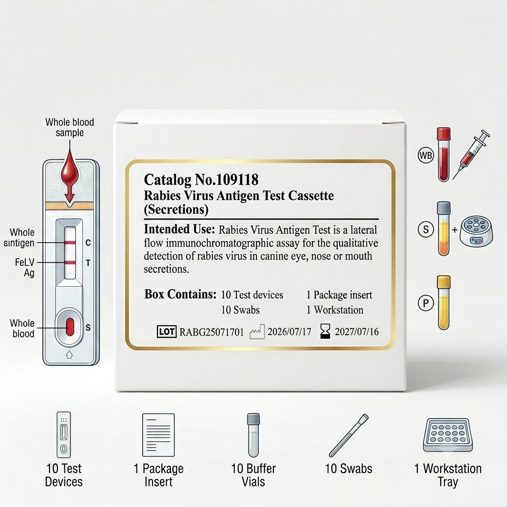 Rapid Test Rabies Rabies Test Kit