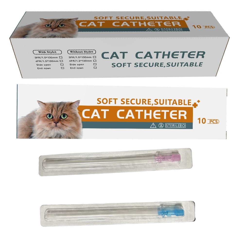 Cat Catheter with Cap